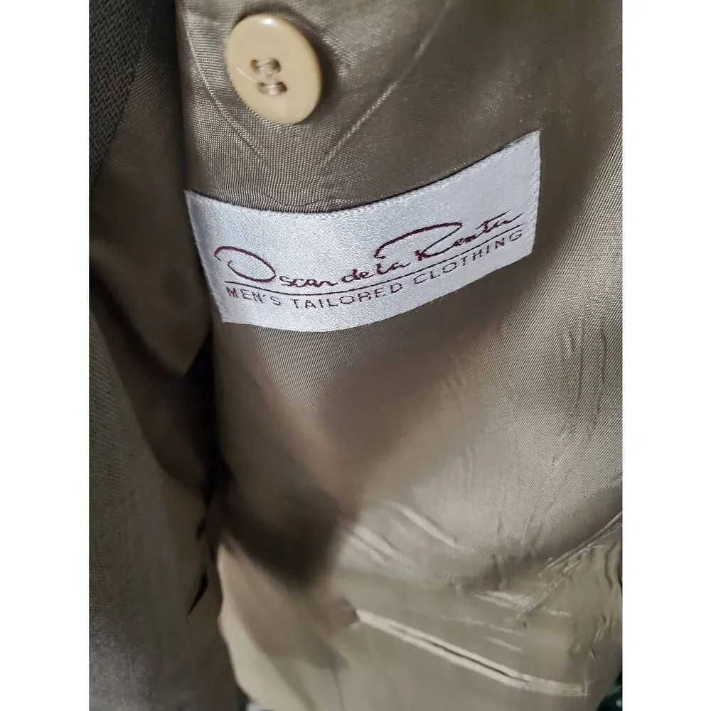 Oscar De La Renta 3 piece suit